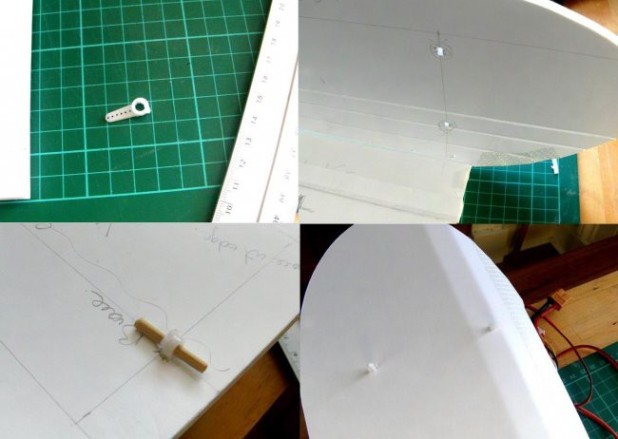 Cabanes - embedding mounting points in wing